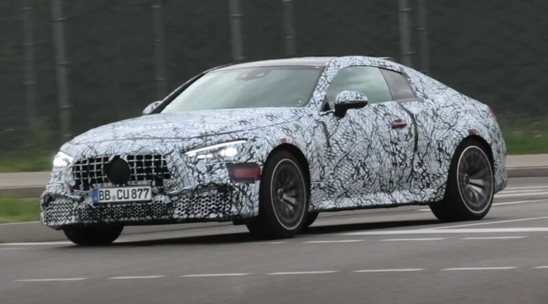 Mercedes-AMG CLE 63 Coupe Caught On Camera Silently Cruising In Traffic